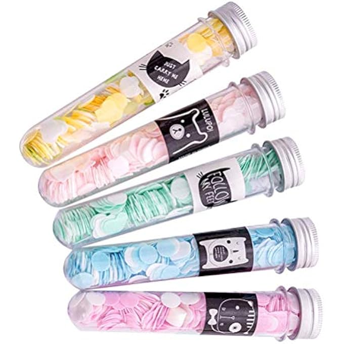 JRT PAPER SOAP CLEAN SOFT BATH FOR TRAVEL IN FLAVOUR DESIGN TUBE SHAPE BOTTLE - SET OF 3 - Image 2